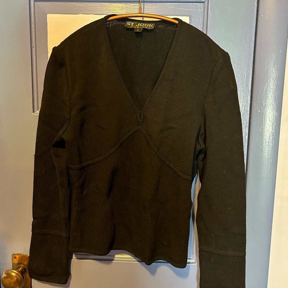 St. John Basics black top/sweater